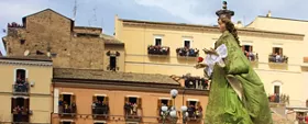 In Sulmona, um ein Ereignis voller Emotionen zu erleben: die Madonna, die flieht